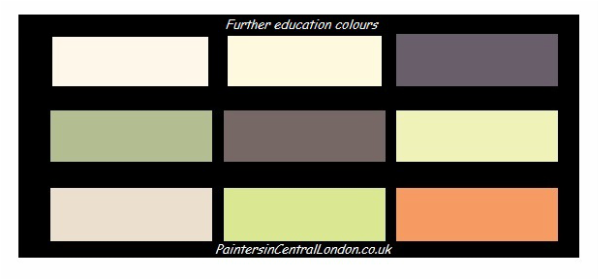 Colours for classrooms 